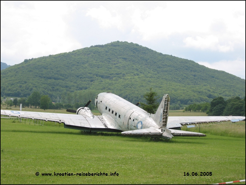 Flugzeug Kroatien